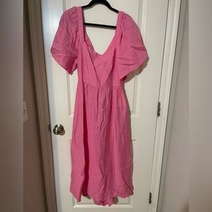 A New Day by Target pink open back dress